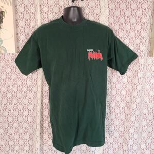 Fruit of the Loom forest green rodeo mania t-shirt size xl mens